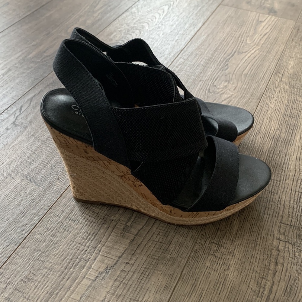 Charles By Charles David Allison Canvas Wedge Sz … - image 4